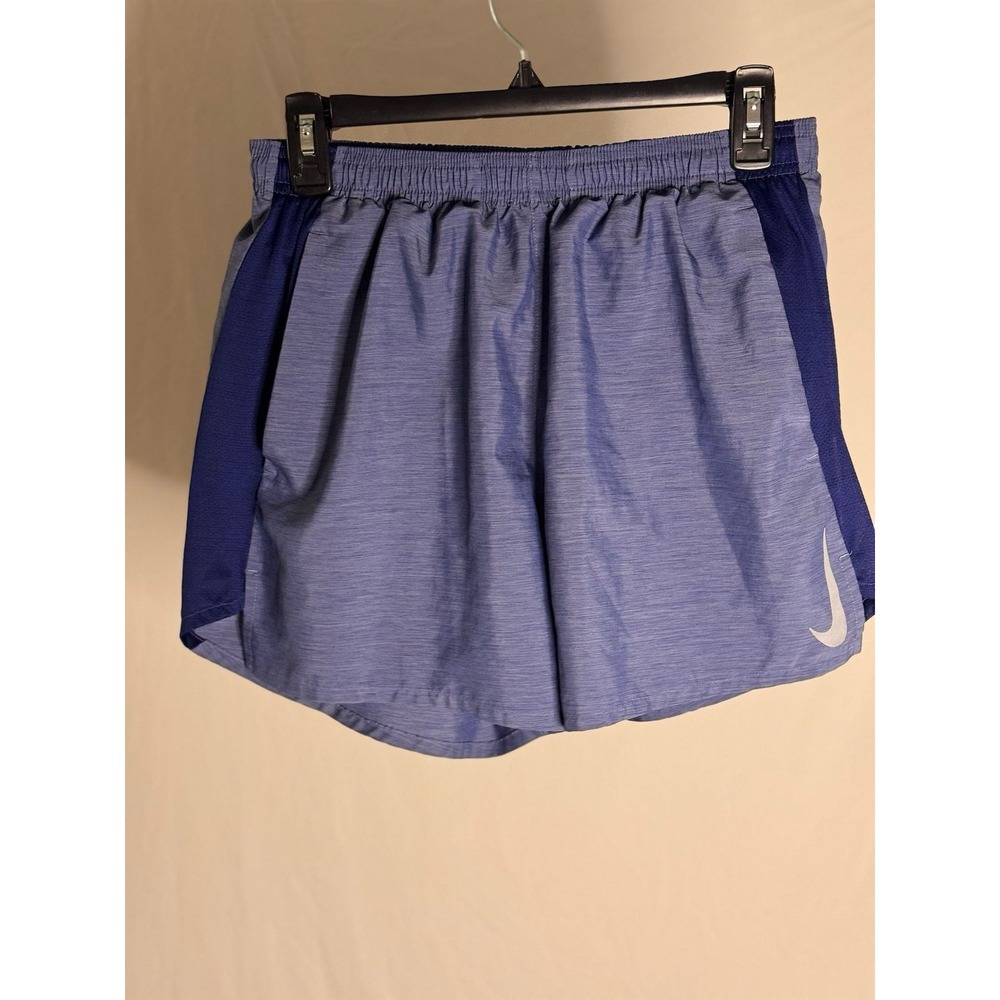 Nike - Dri-FIT Running Shorts Heathered Reflective - Blue -‎ M - Mens
